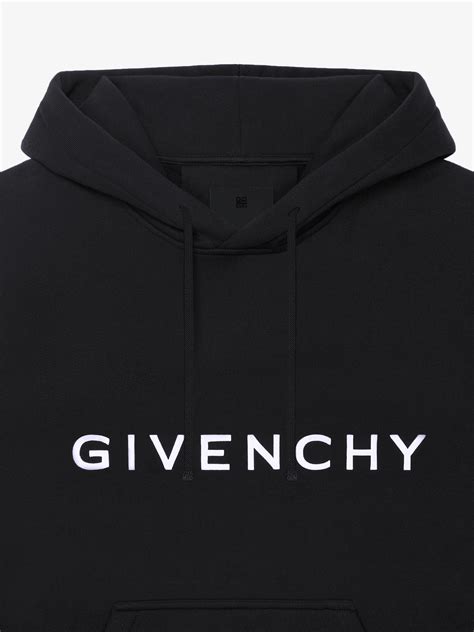 capuche givenchy|Givenchy archetype hoodie fleece.